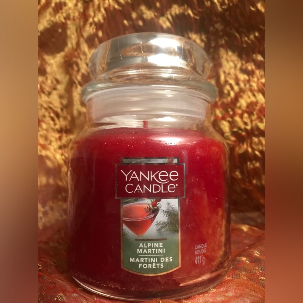 Alpine Martini Seasonal Winter Yankee Candle Retired HTF RARE DISCONTINUED